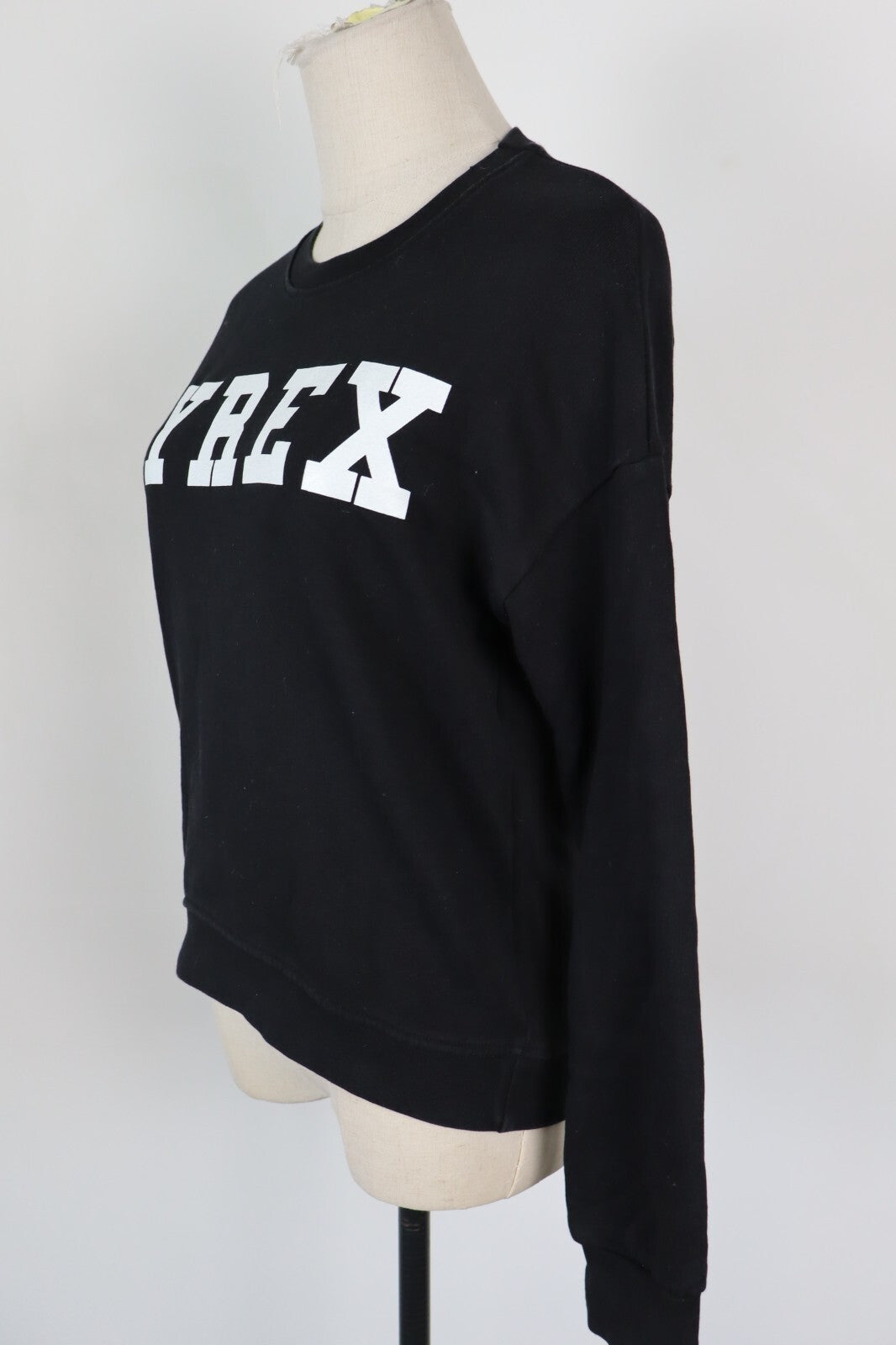 PYREX FELPA DONNA Tg XS WOMAN CASUAL VINTAGE SPORT SWEATSHIRT