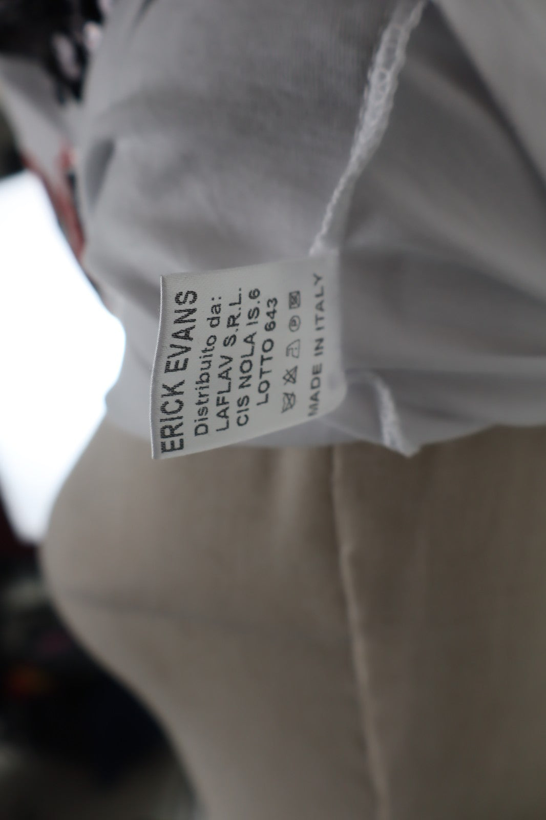 ERICK EVANS MAGLIA DONNA TG. S WOMAN CASUAL VINTAGE TOP T-SHIRT COTONE CON TAG