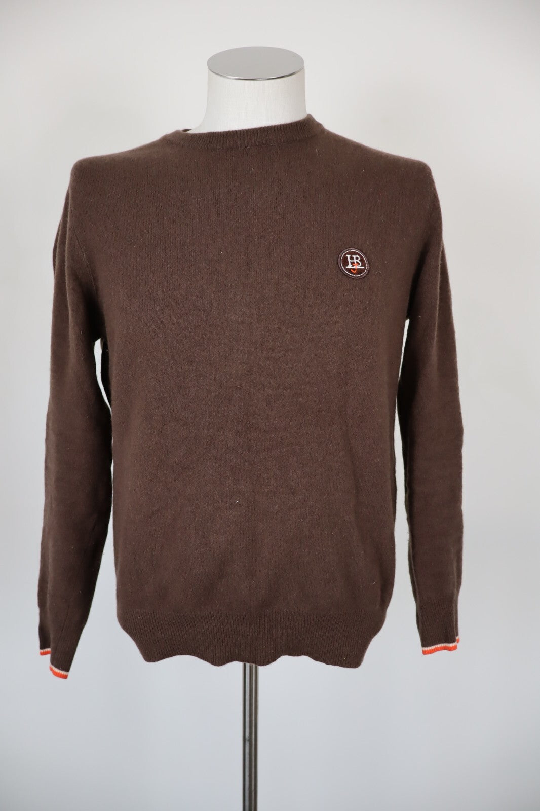 HARMONT & BLAINE MAGLIONE LANA WOOL VINTAGE UOMO Tg. L MAN SWEATER CASUAL