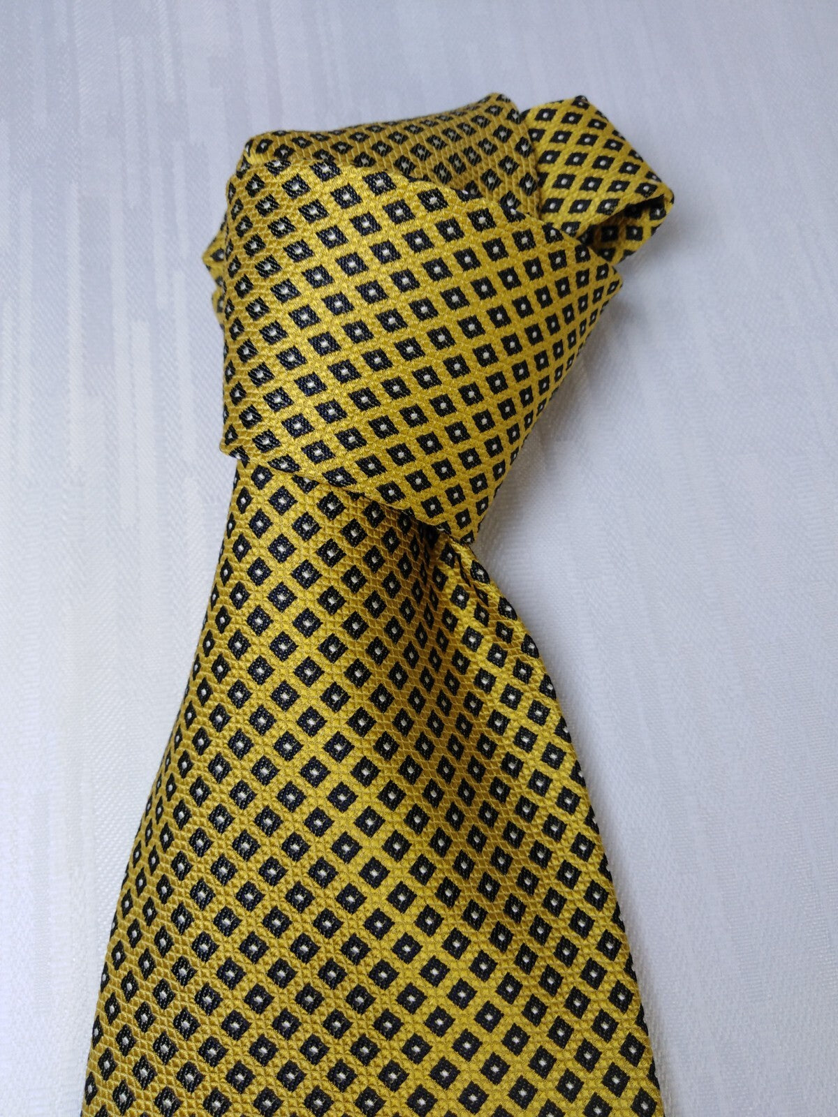 LUIGI PANZANAPOLI 100%  SILK TIE SETA CRAVATTA NECKTIE MADE IN ITALY