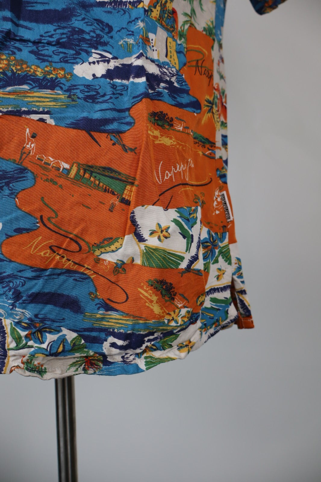 NAPAPIJRI CAMICIA SHIRT UOMO Tg S MAN VINTAGE CASUAL FANTASIA FANTASY