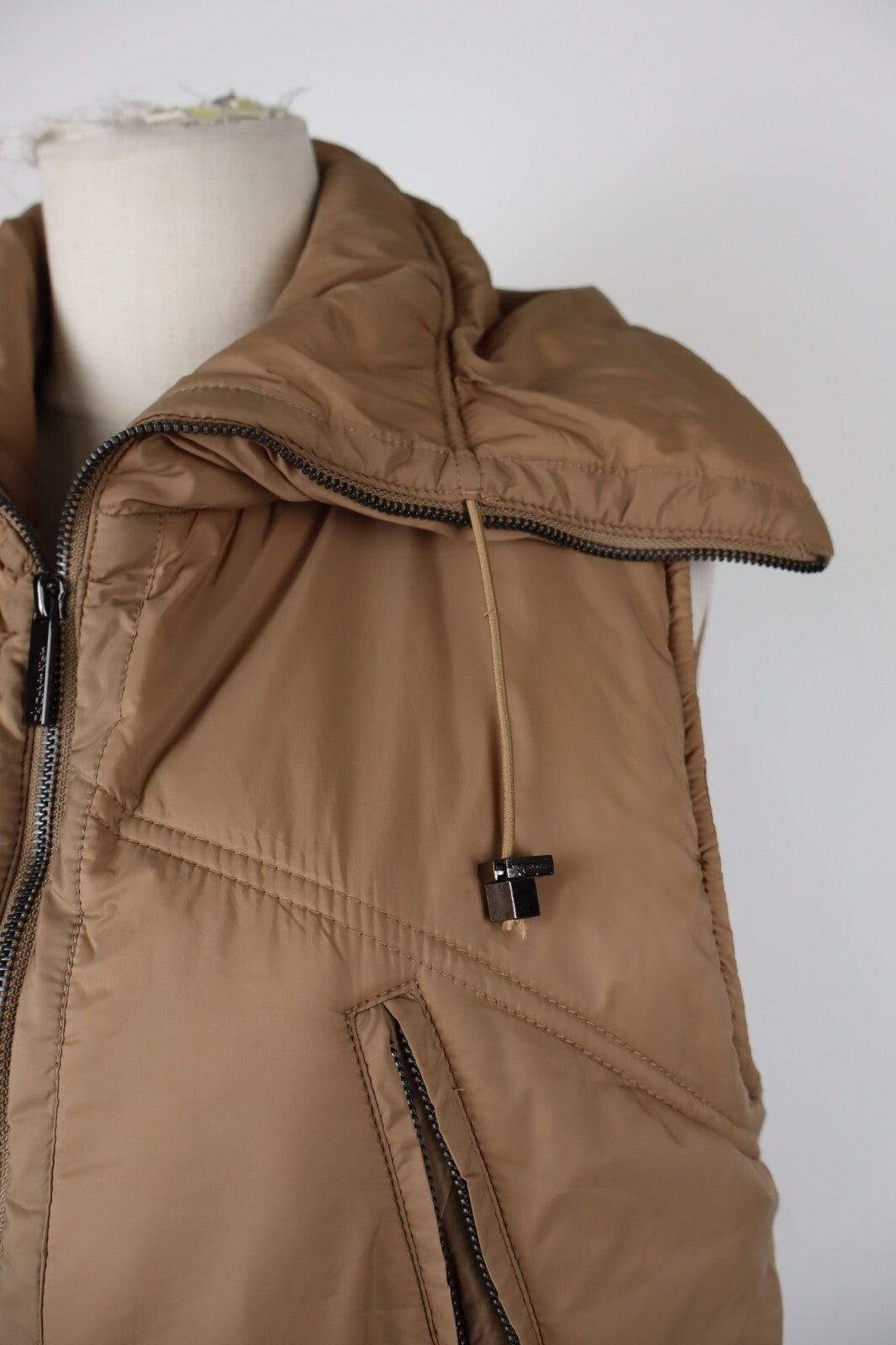 CALVIN KLEIN GIUBBINO SMANICATO GILET DONNA TG M WOMAN CASUAL JACKET VINTAGE