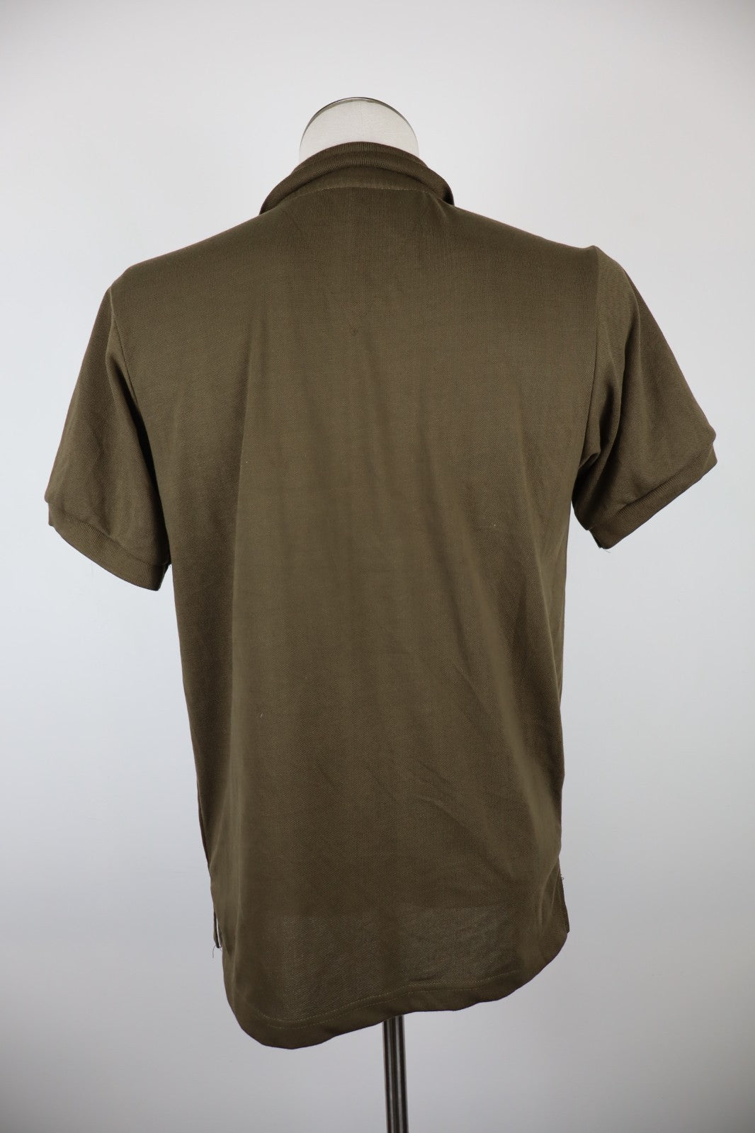 TOMMY HILFIGER  POLO UOMO MAN COTONE TG. L T-SHIRT CASUAL VINTAGE COTONE VERDE