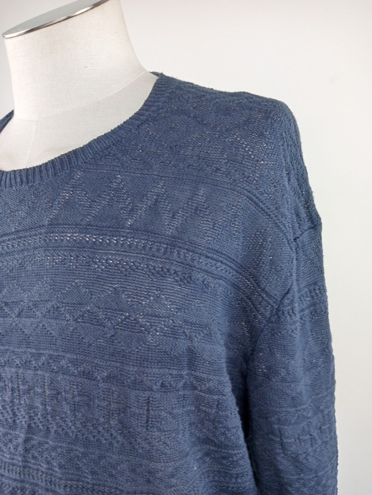 POLO RALPH LAUREN MAGLIONE COTONE COTTON VINTAGE UOMO XL SWEATER CASUAL ITALY
