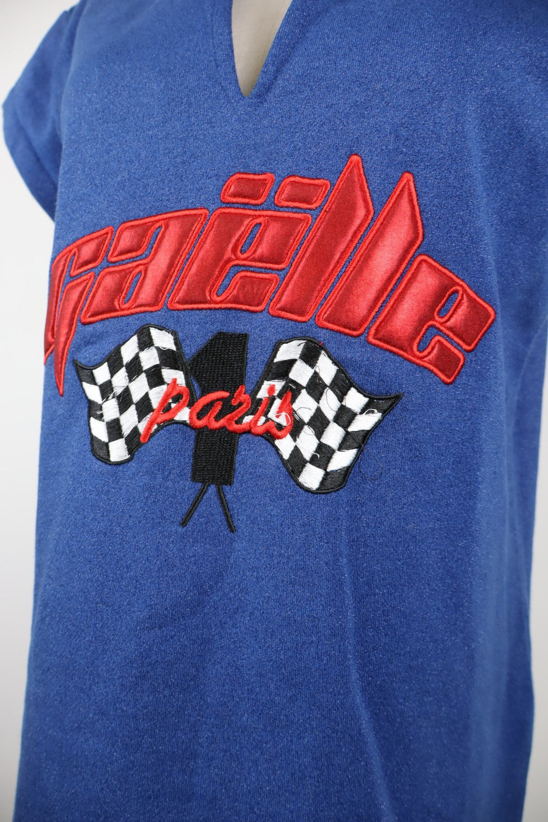 GAELLE PARIS MAGLIA DONNA TG. 2 WOMAN CASUAL VINTAGE T-SHIRT COTONE COTTON