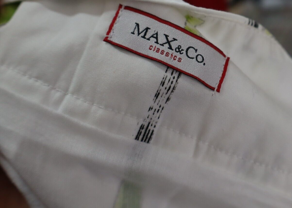 MAX & CO GONNA DONNA TG. 44 WOMAN VINTAGE SKIRT COTONE COTTON CASUAL