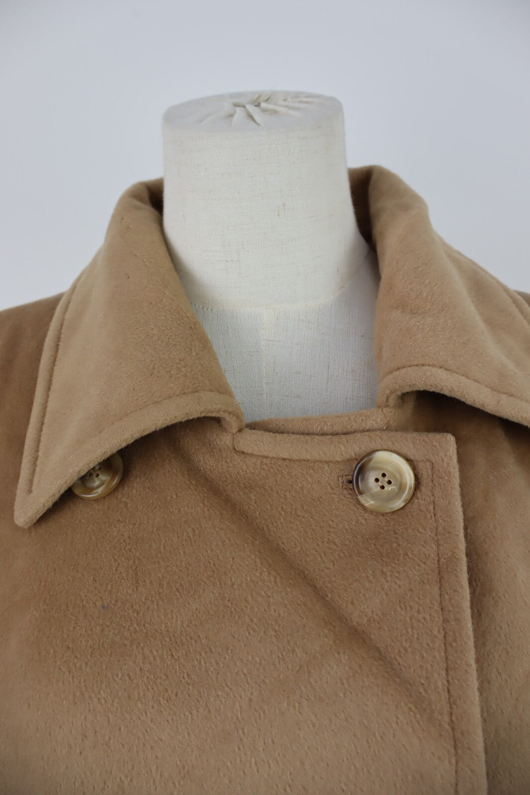 MAX MARA CAPPOTTO LANA GIACCA DONNA TG 42 WOMAN COAT VINTAGE CASUAL DOPPIOPETTO