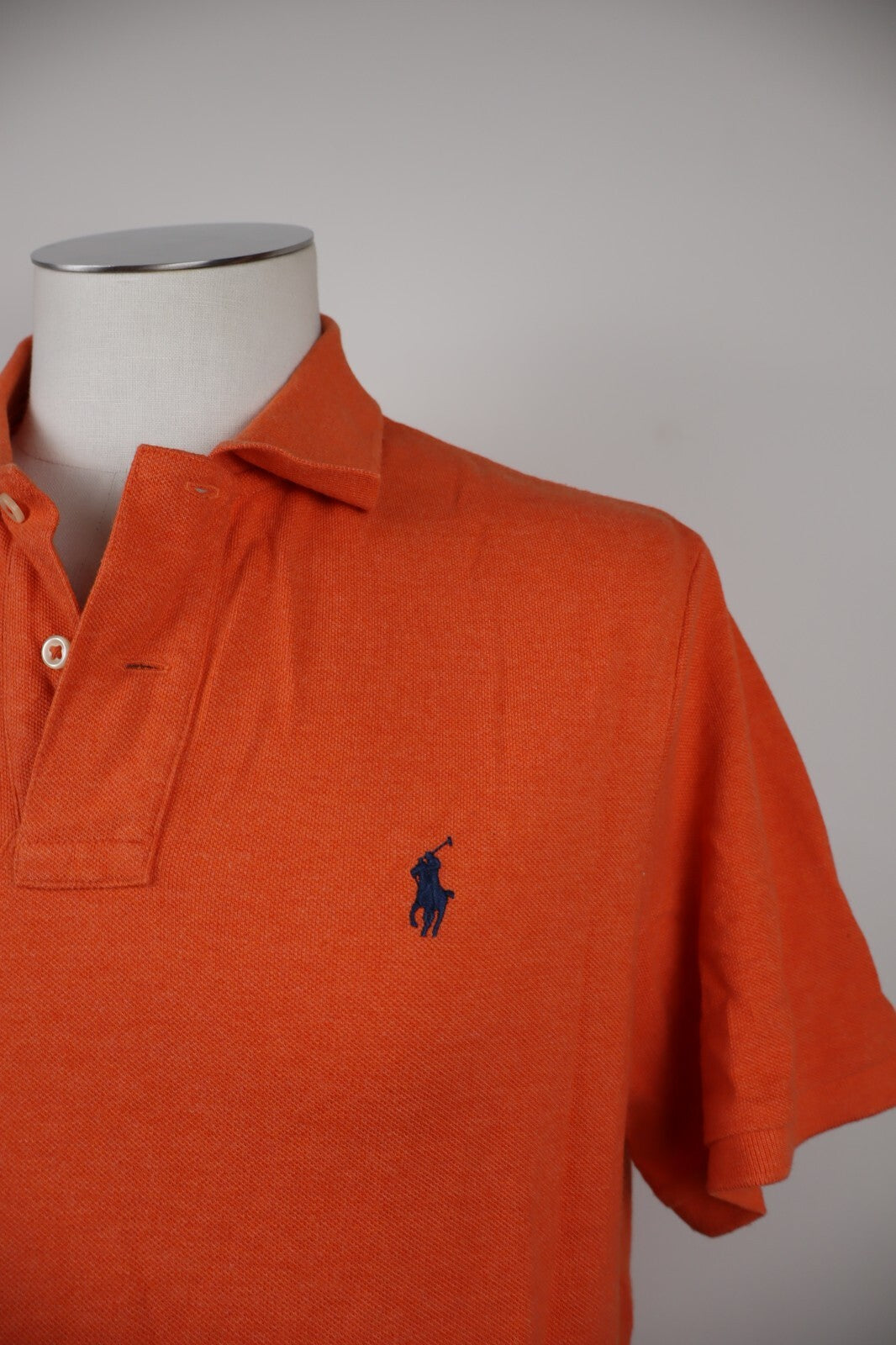 RALPH LAUREN POLO MAGLIA UOMO L MAN CASUAL VINTAGE T-SHIRT COTONE COTTON LOGO