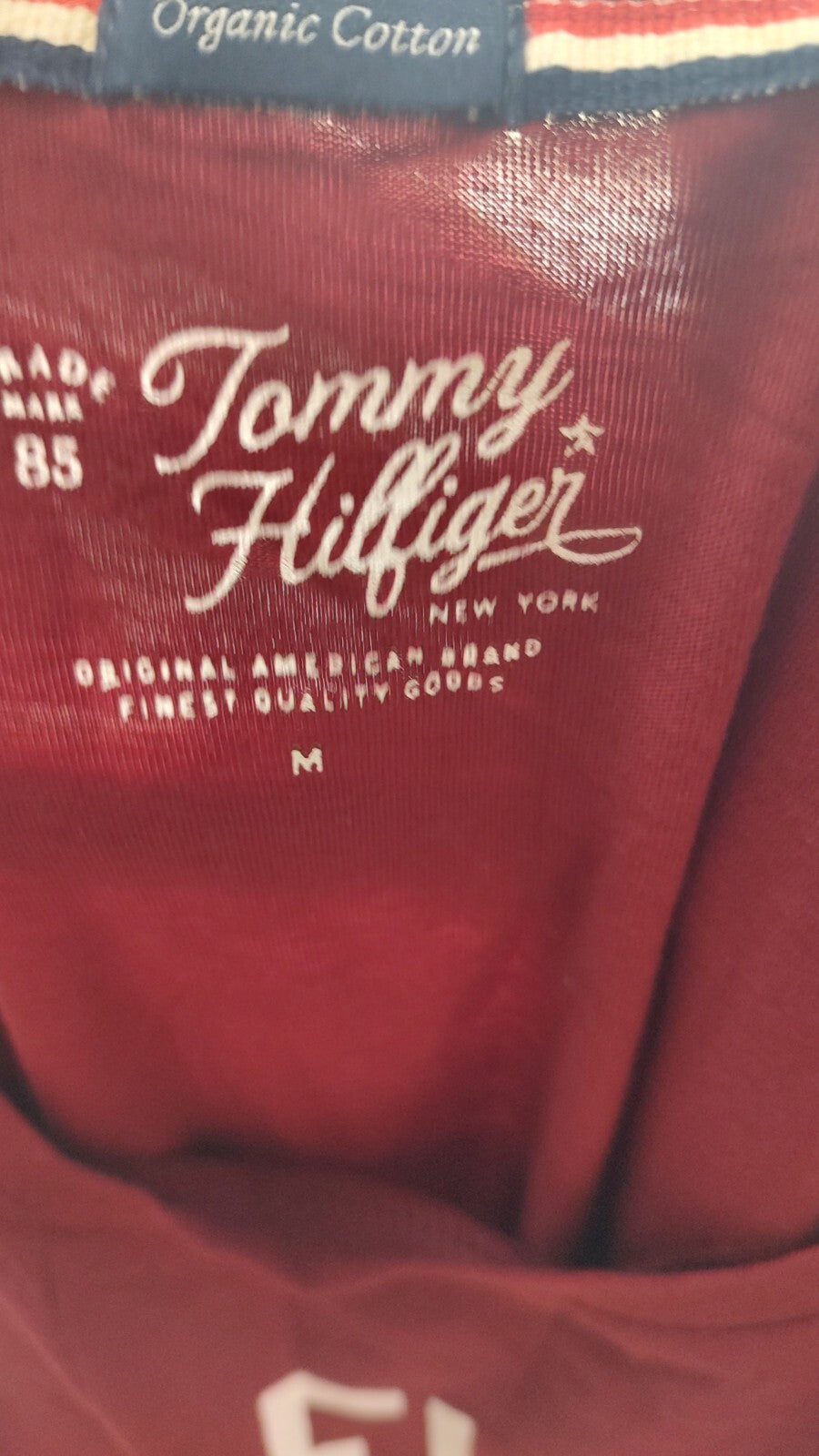 TOMMY HILFIGER MAGLIA UOMO TG M MAN T-SHIRT CASUAL VINTAGE CON TAG