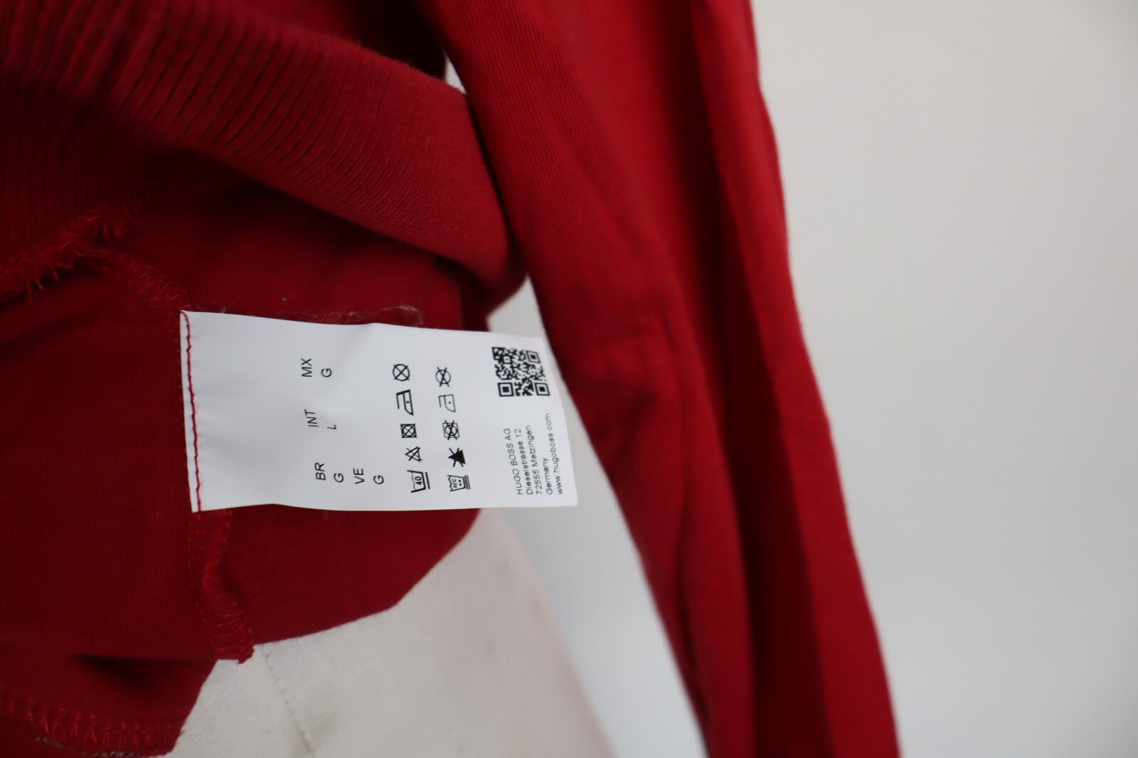 HUGO BOSS FELPA CAPPUCCIO UOMO Tg L MAN CASUAL VINTAGE SWEATSHIRT CASUAL COTONE