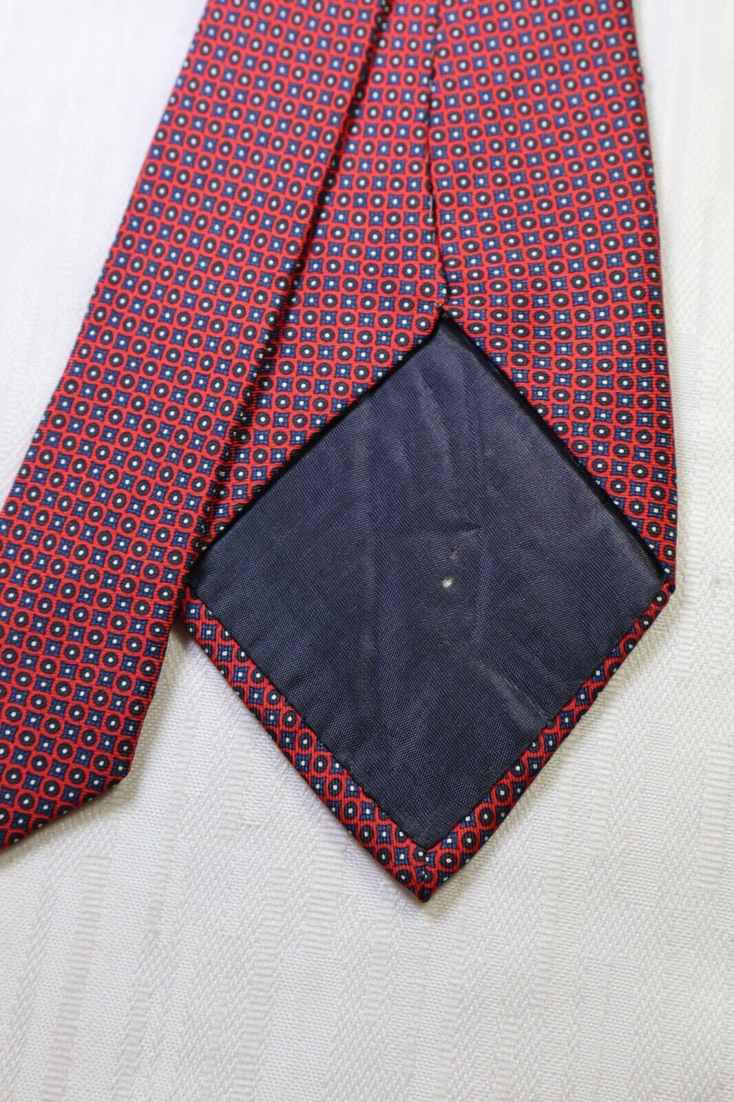 ROXY 100% SETA SILK TIE CRAVATTA NECKTIE VINTAGE CLASSIC ITALY