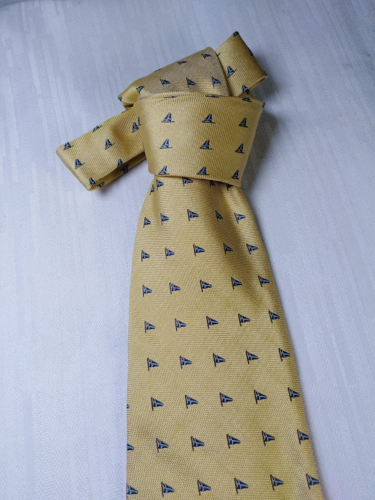 BROOKSFIELD 100% SETA SILK TIE CRAVATTA NECKTIE ITALY VINTAGE CLASSIC