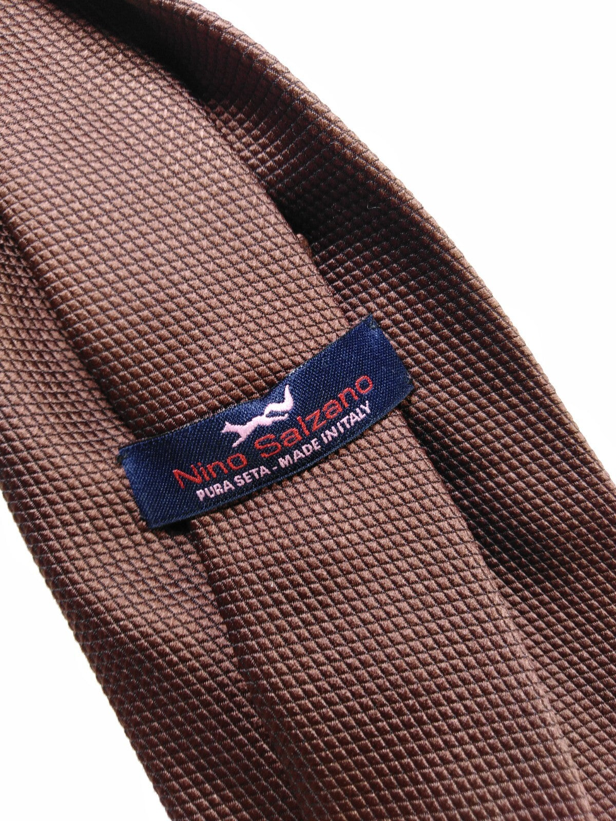 NINO SALZANO 100% SETA SILK  TIE CRAVATTA NECKTIE ITALY VINTAGE CLASSIC