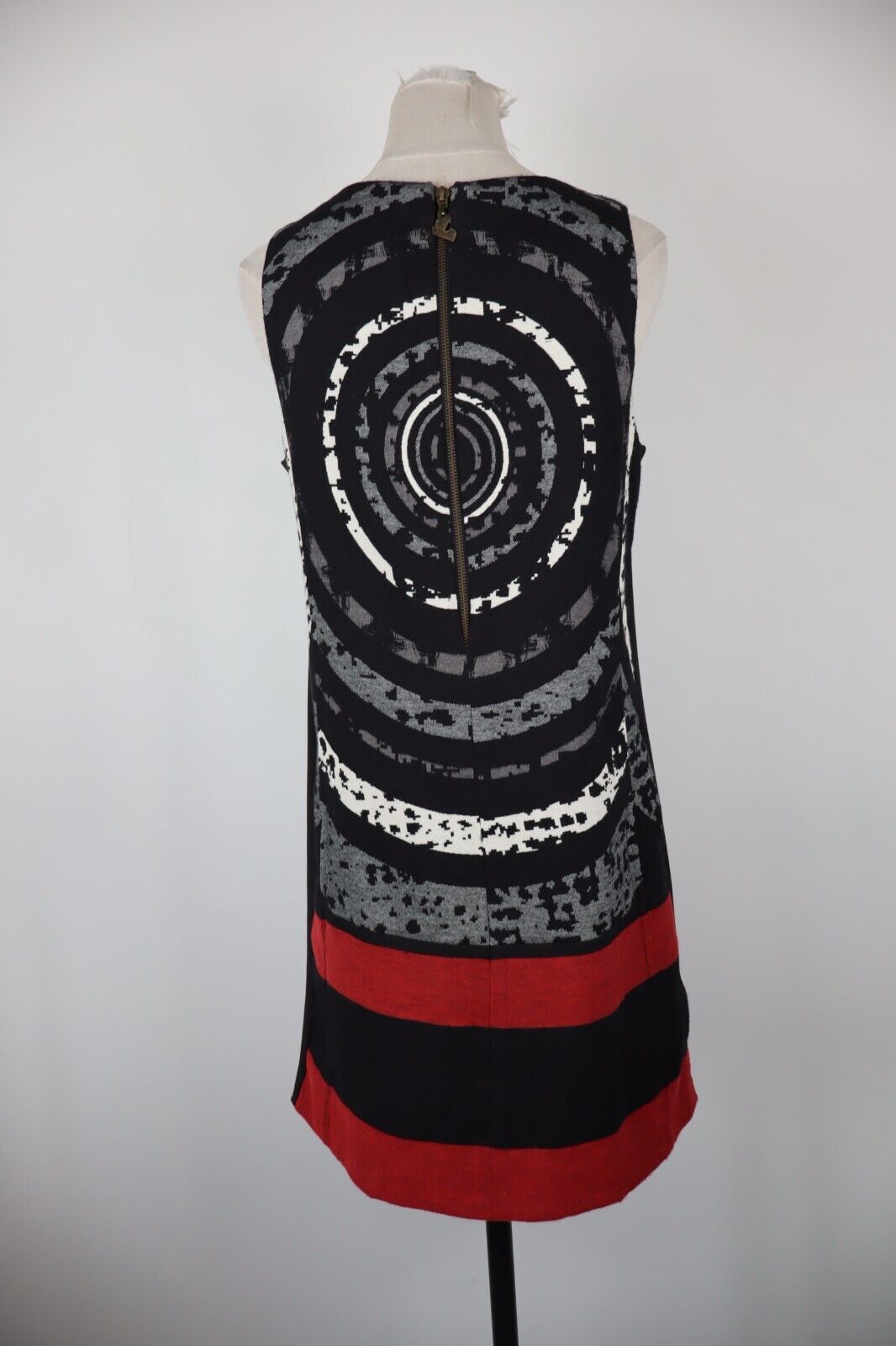 DESIGUAL VESTITO ABITO DONNA TG. 40 WOMAN CASUAL VINTAGE DRESS COTONE