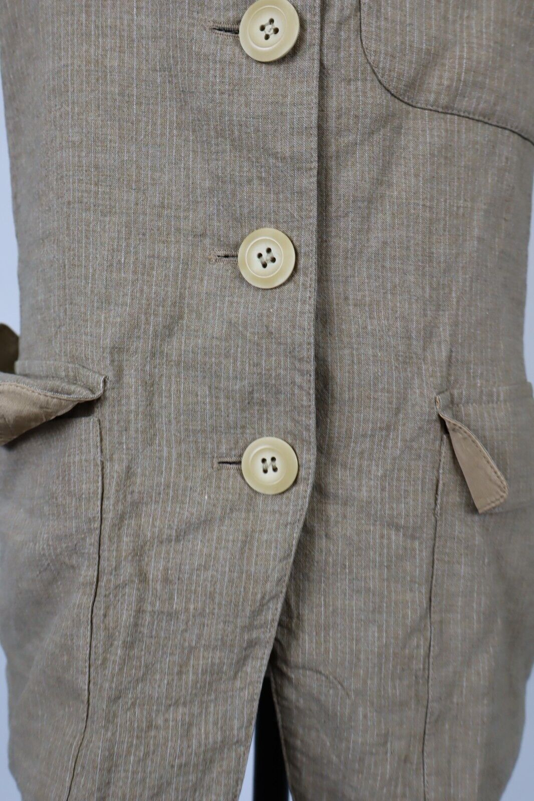 MAX & CO BLAZER GIACCA LINO DONNA Tg 42 WOMAN CASUAL VINTAGE JACKET