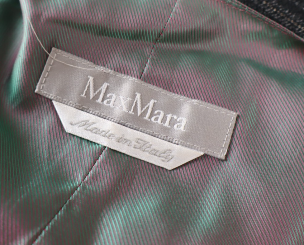 MAX MARA SMANICATO GILET DONNA Tg 46 WOMAN CASUAL VINTAGE JACKET SOTTOGIACCA