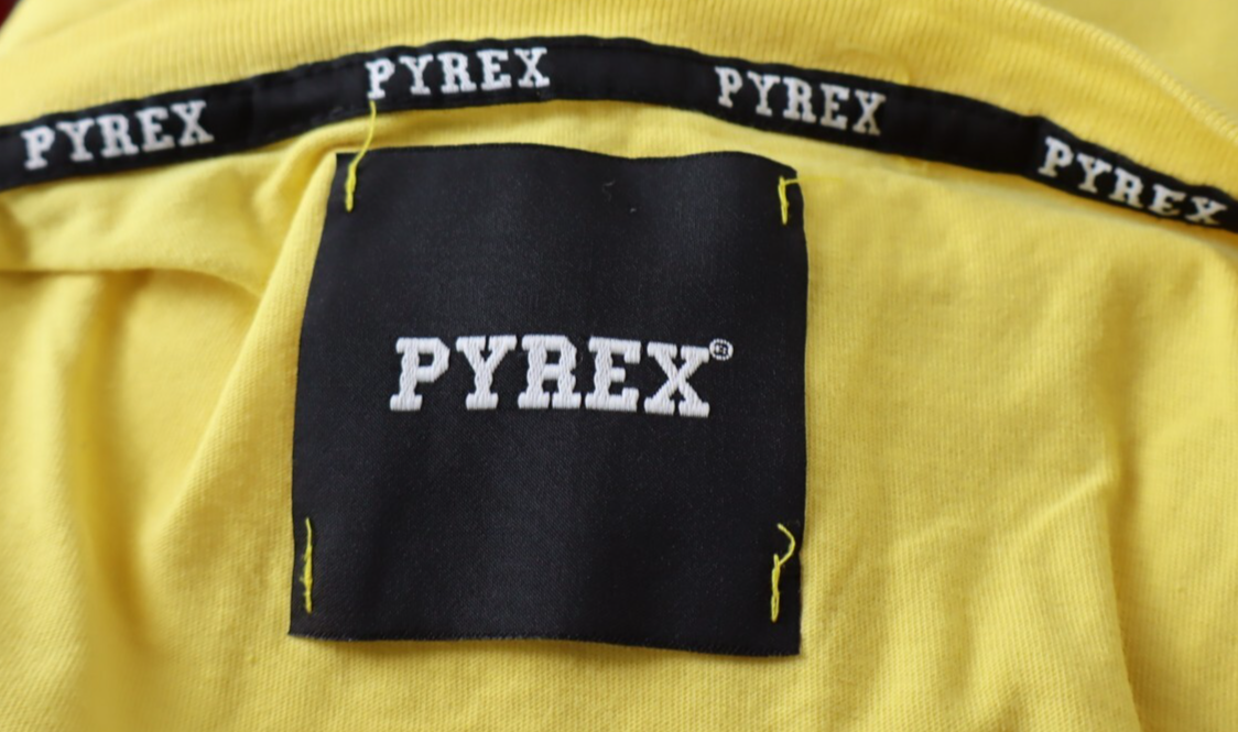 PYREX MAGLIA DONNA TG M WOMAN CASUAL VINTAGE T-SHIRT COTONE COTTON BIG LOGO