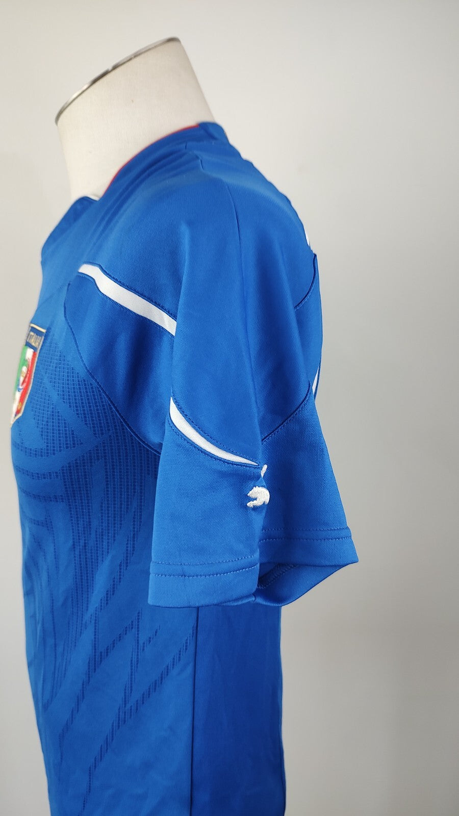 PUMA ITALIA MAGLIA CALCIO UOMO Tg S SOCCER JERSEY SPORT VINTAGE 2010