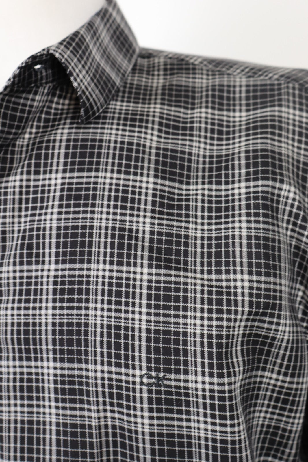 CALVIN KLEIN CAMICIA UOMO M SLIM MAN CASUAL VINTAGE SHIRT COTONE