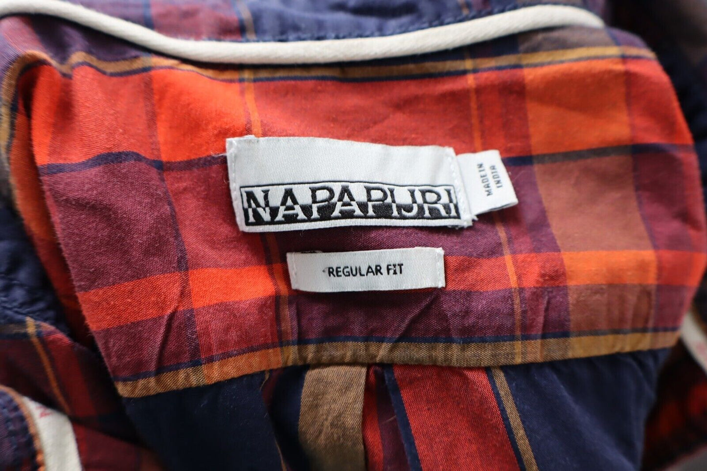 NAPAPIJRI SPORT CAMICIA SHIRT UOMO Tg XL MAN VINTAGE CASUAL COTONE