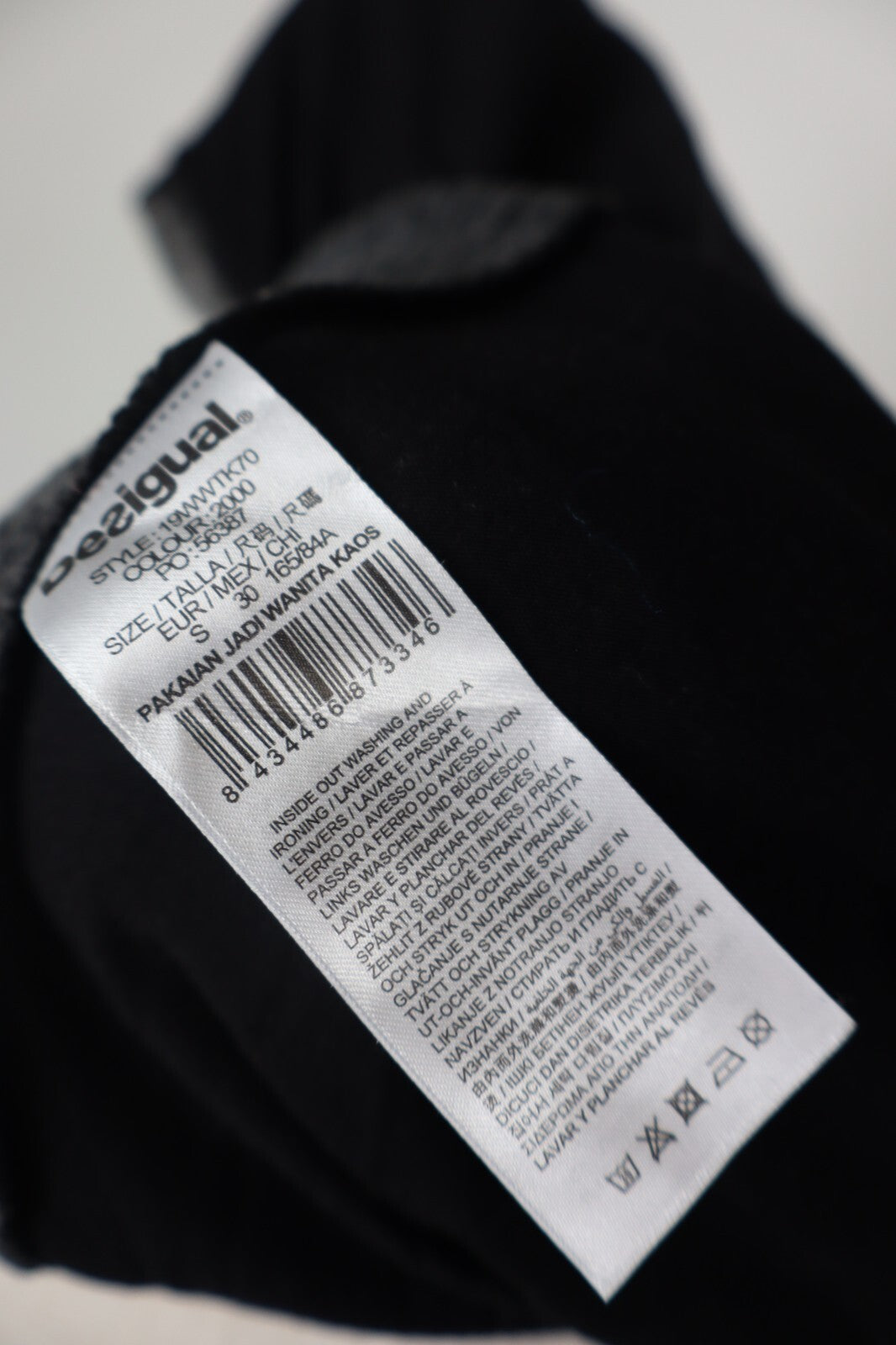 DESIGUAL MAGLIA DONNA TG. S WOMAN T-SHIRT CASUAL VINTAGE