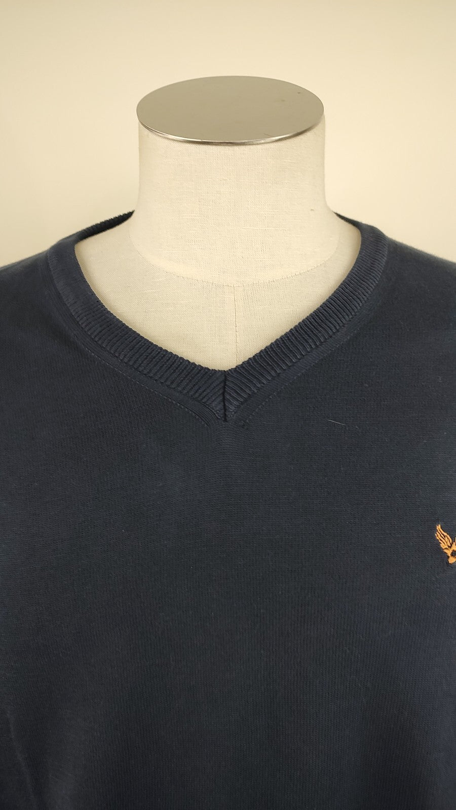 AVIREX MAGLIONE COTONE VINTAGE UOMO Tg. 2XL MAN SWEATER CASUAL