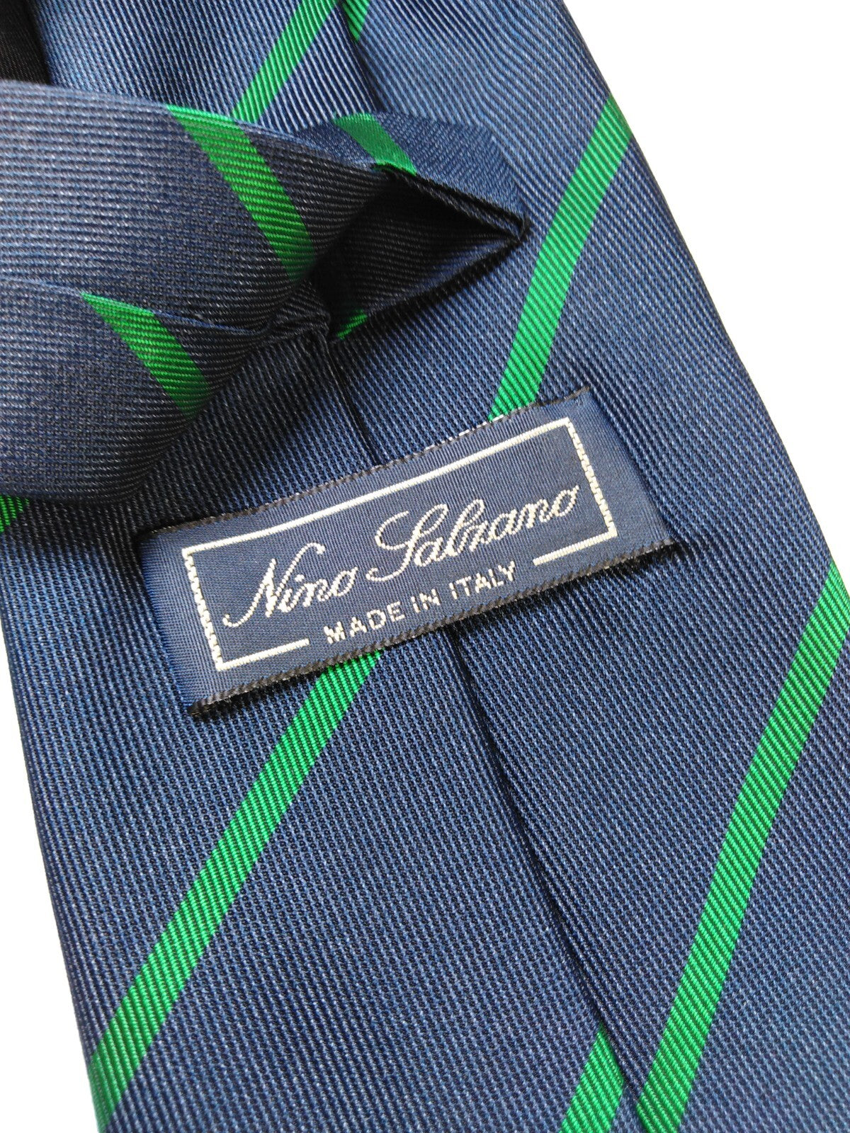 NINO SALZANO 100% SILK TIE SETA CRAVATTA NECKTIE MADE IN ITALY CLASSIC
