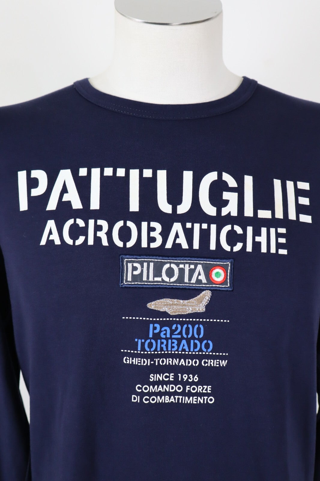PATTUGLIE ACROBATICHE PILOTA ITALIA MAGLIA UOMO 2XL MAN T-SHIRT VINTAGE COTONE