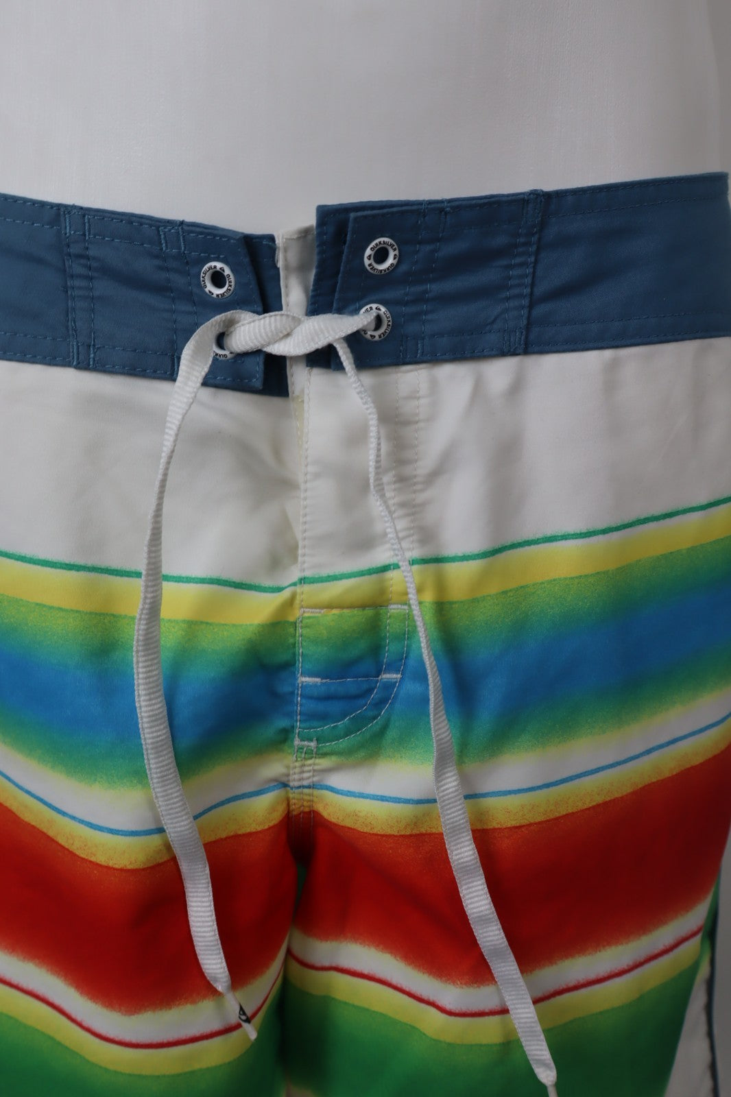 QUICKSILVER COSTUME PANTALONCINO MARE UOMO TG. 30 MEN SWIMSUIT VINTAGE CASUAL