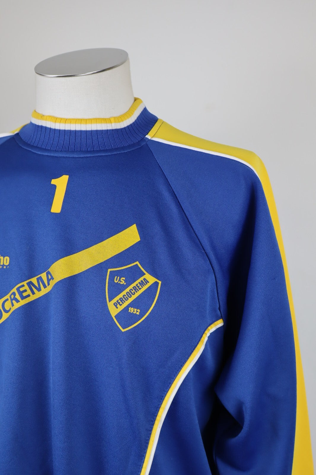 NAVAHO PERGOCREMA N 1 MAGLIA CALCIO UOMO Tg M SOCCER TRIKOT MAN JERSEY PORTIERE