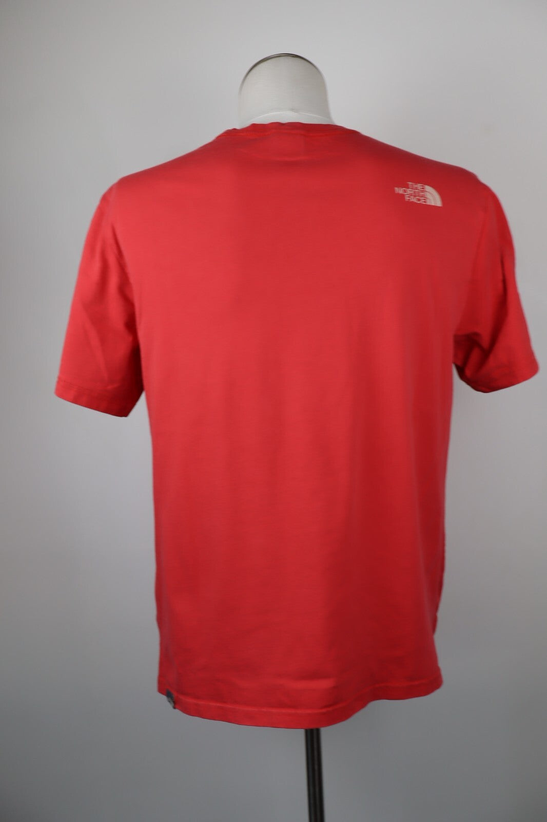 THE NORTH FACE MAGLIA UOMO TG L MAN T-SHIRT CASUAL VINTAGE COTONE COTTON ROSSO