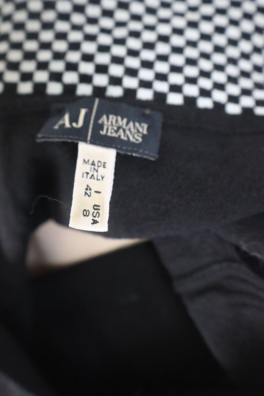 ARMANI JEANS AJ POLO DONNA TG. 42 WOMAN SHIRT CASUAL VINTAGE ITALY
