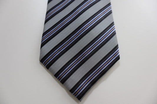 MARIO VALENTINO 100% SILK TIE SETA CRAVATTA NECKTIE MADE IN ITALY CLASSIC