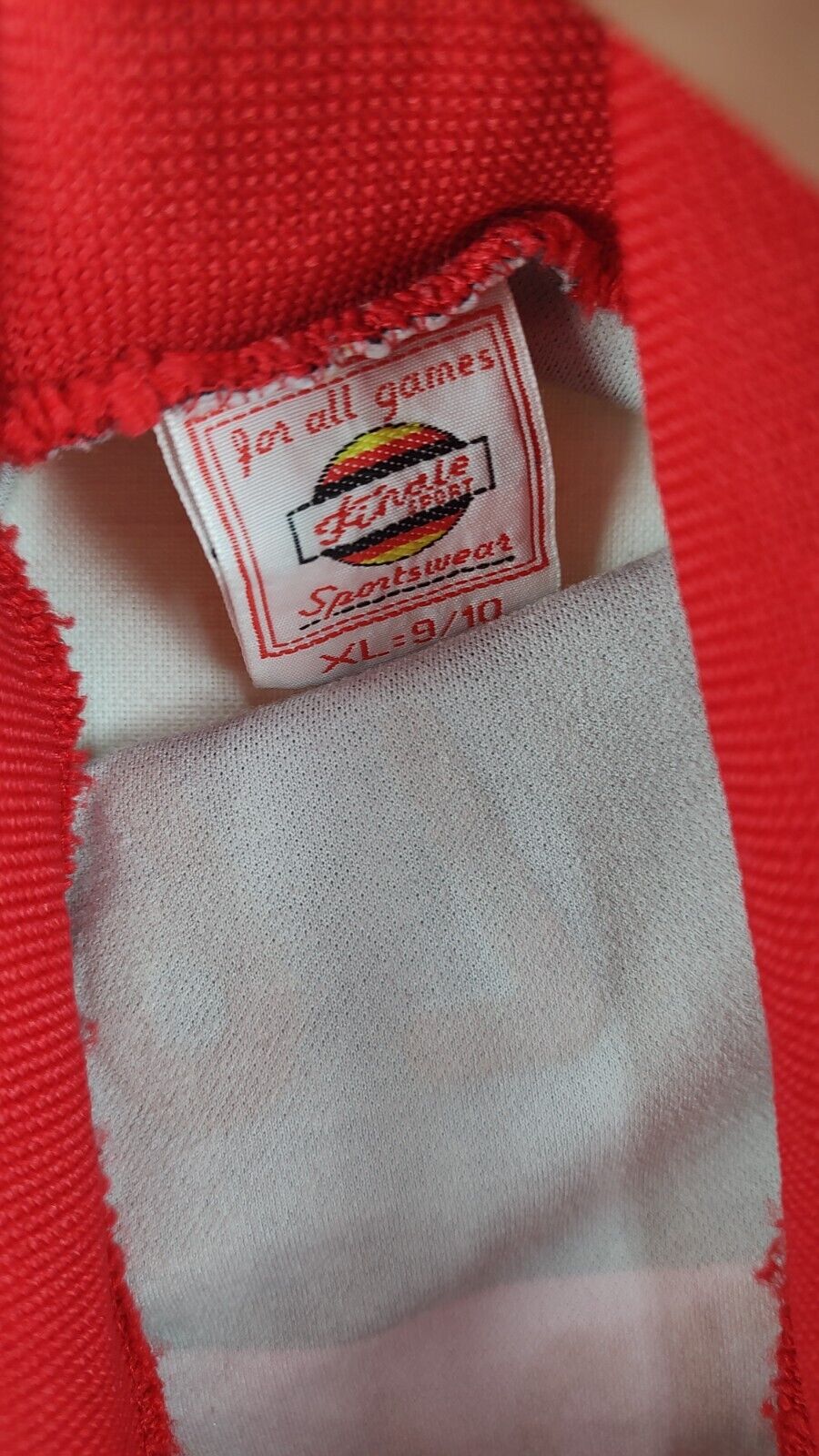FINALE BARCHFELD MAGLIA CALCIO UOMO Tg XL SOCCER N.2 TRIKOT JERSEY