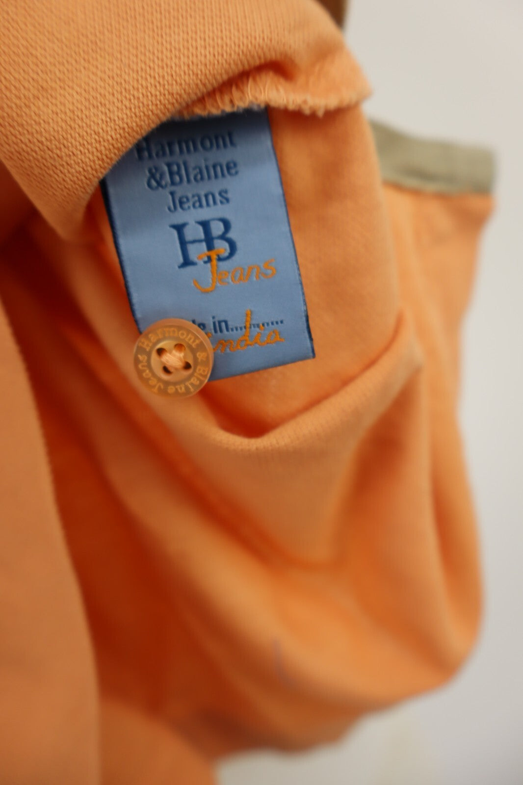 HARMONT & BLAINE POLO MAGLIA UOMO COTONE TG. 2XL MAN COTTON SHIRT CASUAL VINTAGE