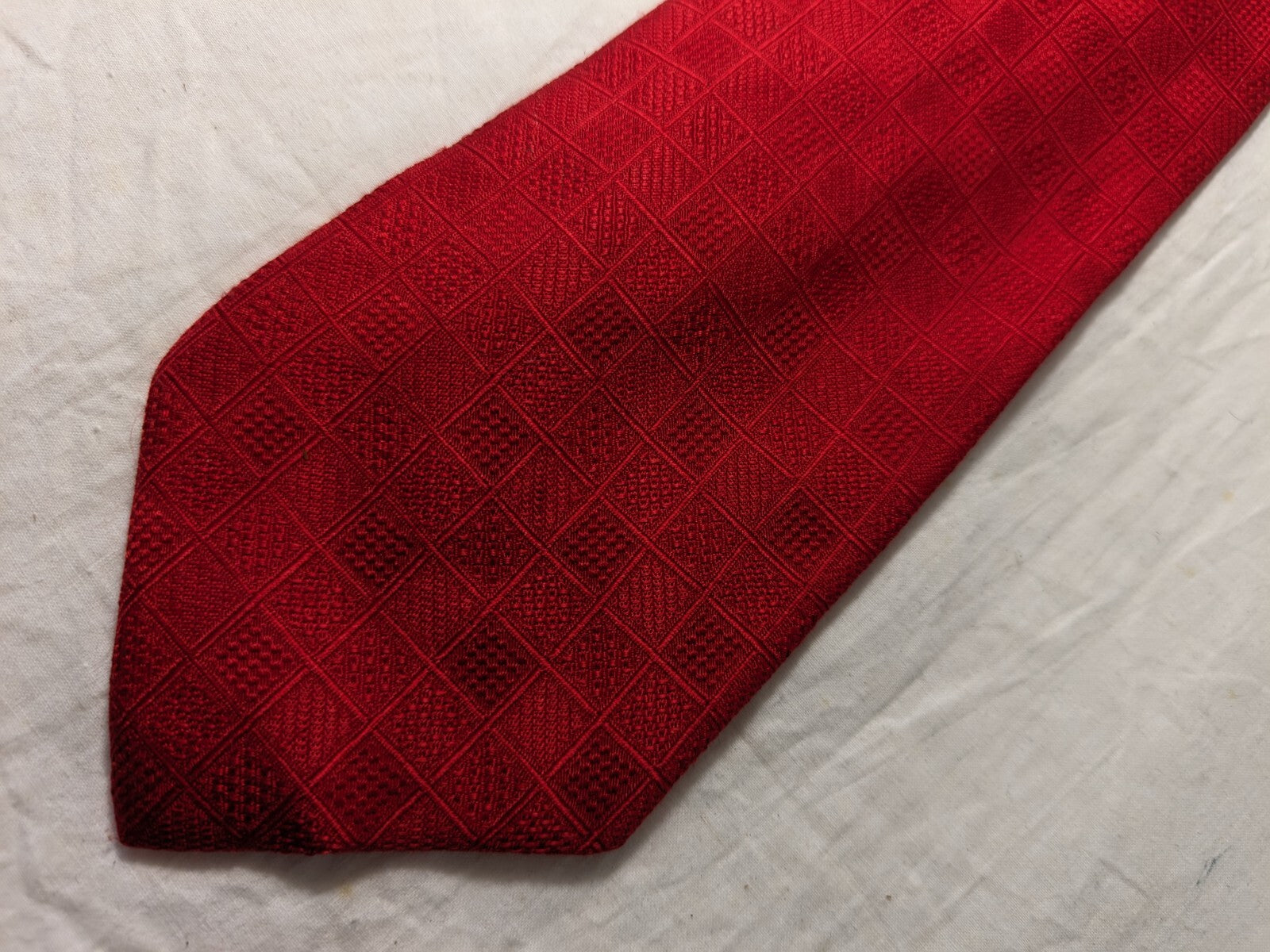 EGON VON FURSTENBERG 100% SILK TIE SETA CRAVATTA NECKTIE MADE IN ITALY