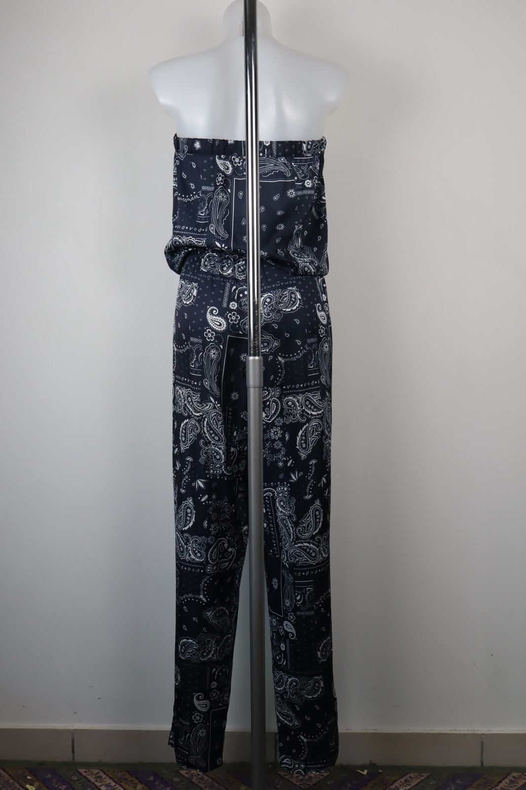 LIU JO COMPLETO DONNA PANTALONE Tg. 46 SALOPETTE ONE PIECE VINTAGE CASUAL MOLLA