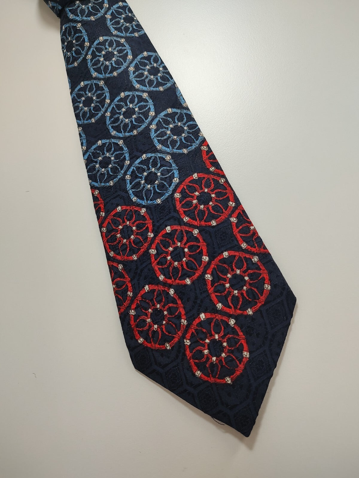 PIERRE CARDIN 100% SILK TIE SETA CRAVATTA NECKTIE MADE IN ITALY CLASSIC