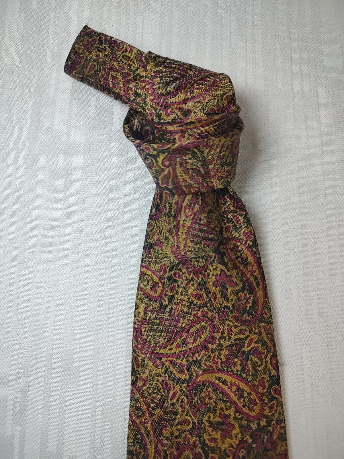 LONGCHAMP 100% SILK TIE SETA CRAVATTA NECKTIE MADE IN ITALY CLASSIC