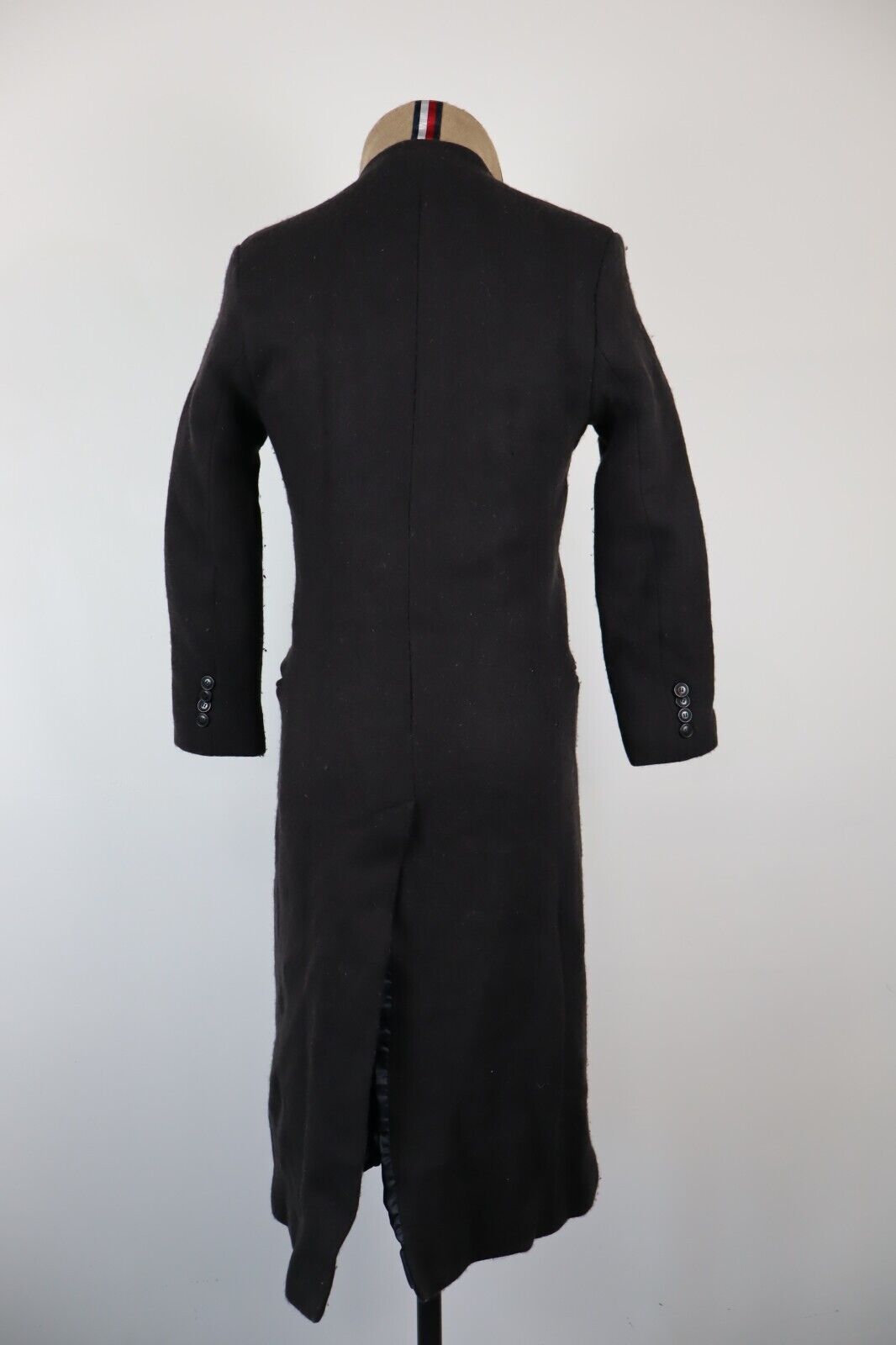 TOMMY HILFIGER CAPPOTTO LANA GIACCA DONNA TG XS WOMAN WOOL COAT VINTAGE CASUAL