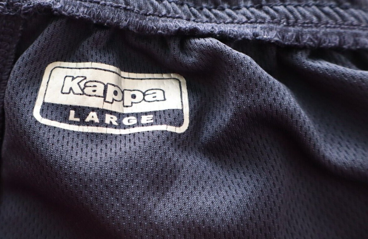KAPPA INTER PANTALONCINI CALCIO SPORT UOMO TG L VINTAGE MEN SOCCER SHORTS