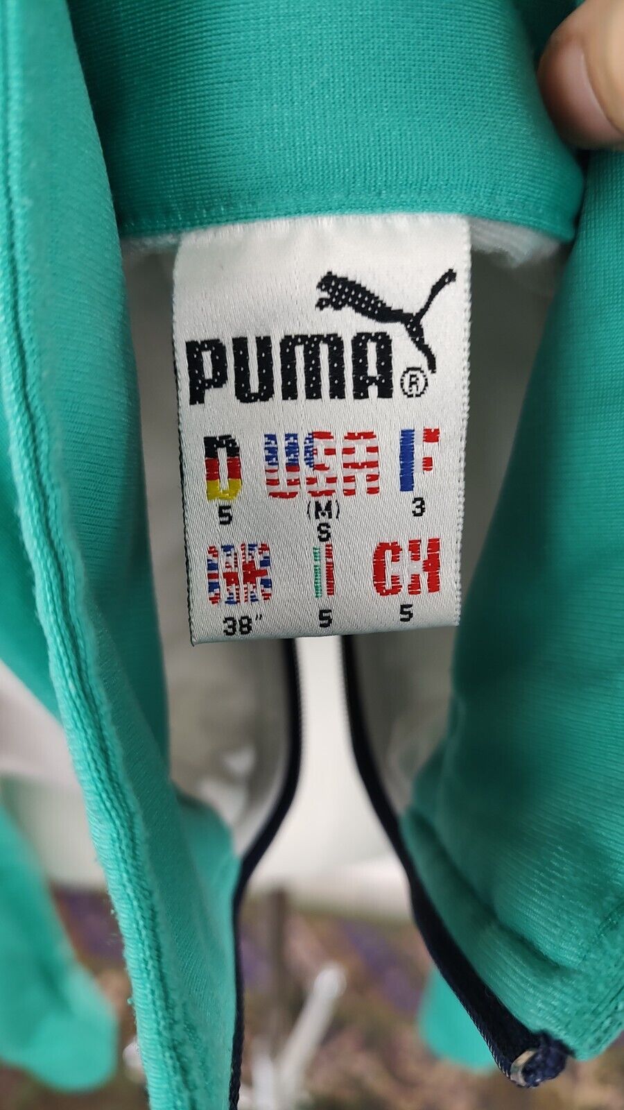 PUMA GIACCA SPORT UOMO Tg M MAN VINTAGE JACKET CASUAL VINTAGE