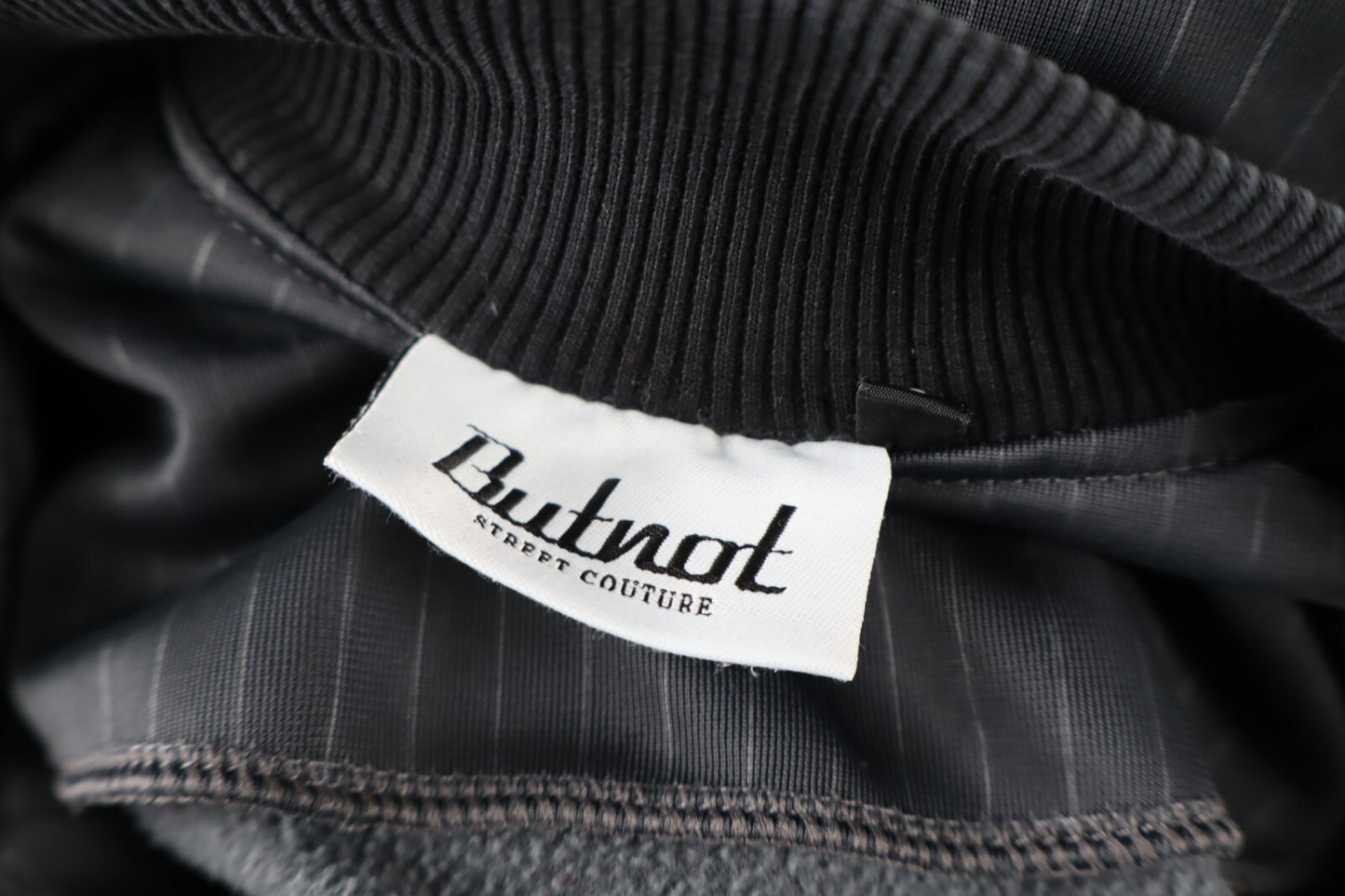 BUT NOT GIACCA FELPA CON ZIP UOMO Tg. S MAN CASUAL SPORT JACKET VINTAGE