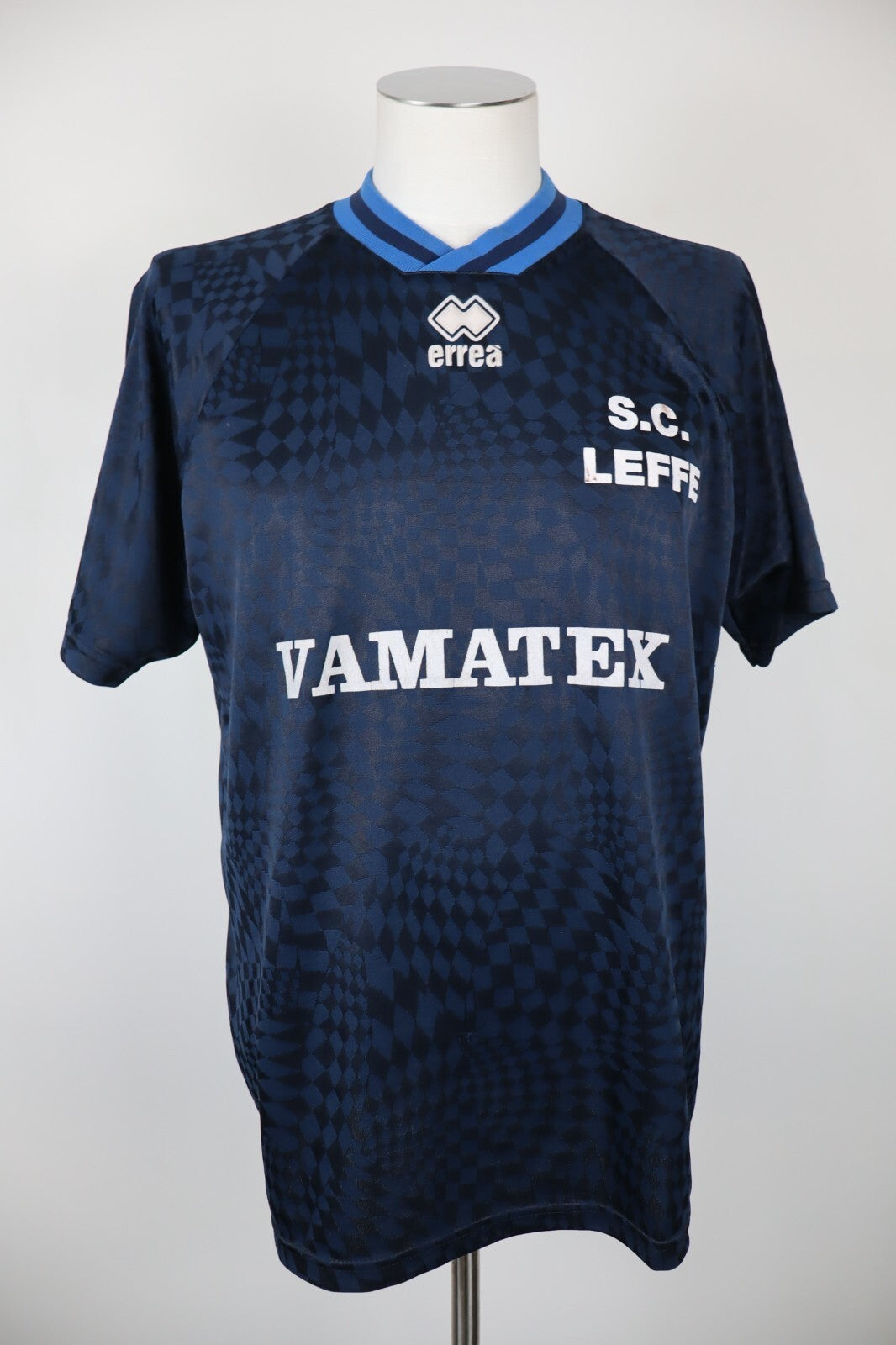 ERREA SC LEFFE MAGLIA CALCIO UOMO Tg XL SOCCER JERSEY T-SHIRT SPORT