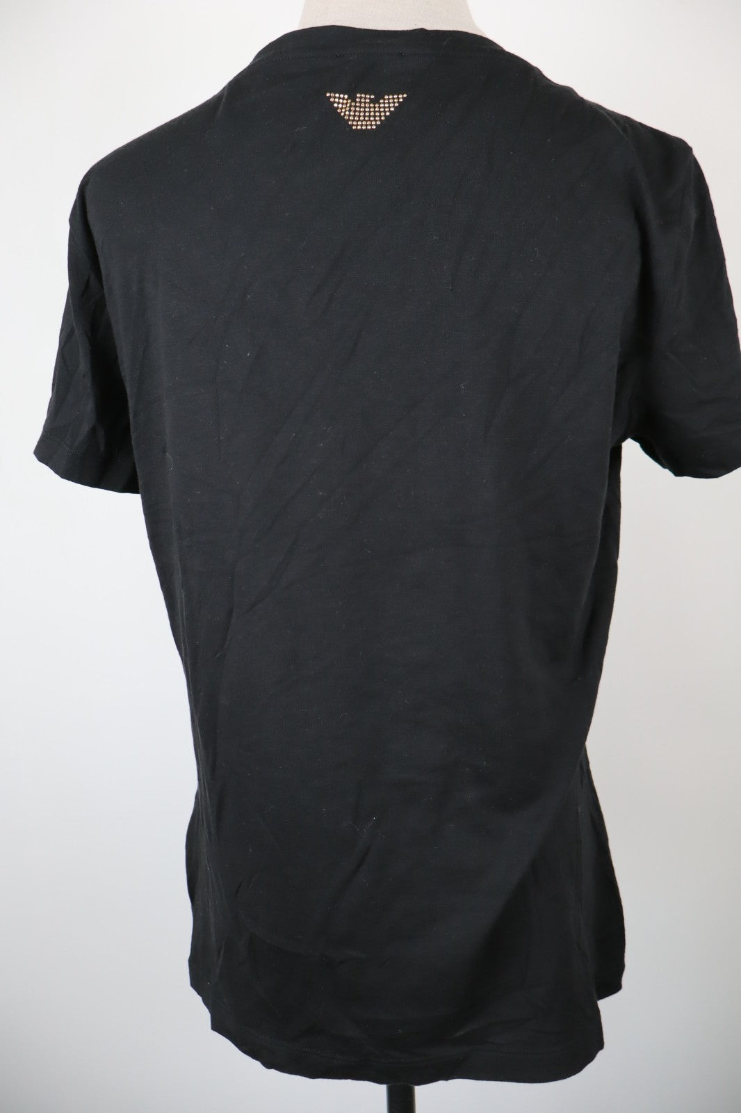 EMPORIO ARMANI MAGLIA BLUSA DONNA TG. XL WOMAN CASUAL VINTAGE T-SHIRT LOGO