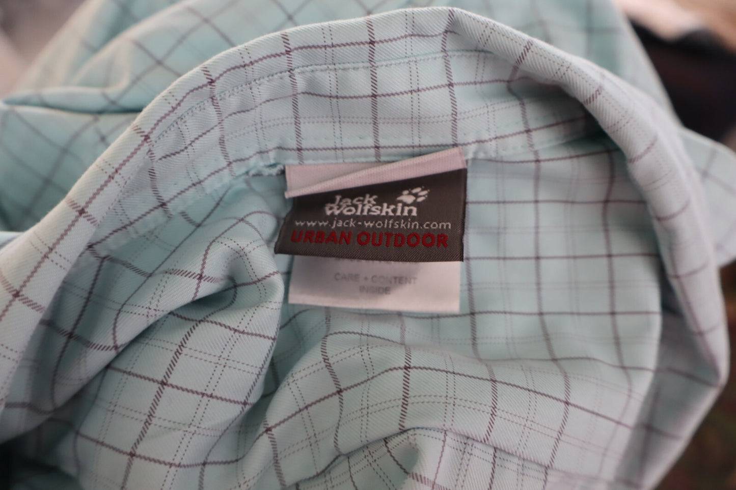 JACK WOLFSKIN CAMICIA  DONNA TG. S WOMAN SHIRT CASUAL VINTAGE COTONE COTTON