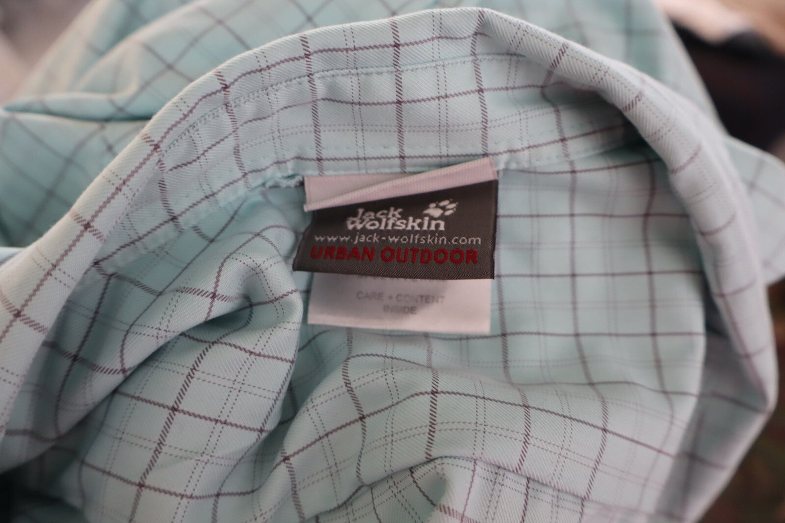 JACK WOLFSKIN CAMICIA  DONNA TG. S WOMAN SHIRT CASUAL VINTAGE COTONE COTTON