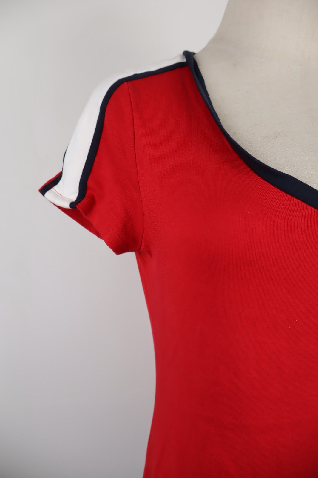 TOMMY HILFIGER MAGLIA COTONE DONNA TG. S WOMAN CASUAL VINTAGE T-SHIRT COTTON