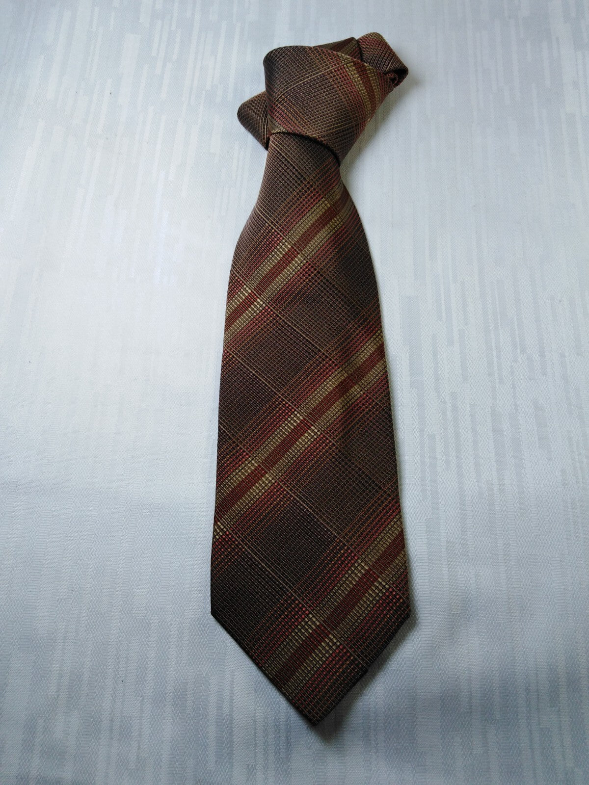 GIANFRANCO FERRE' 100% SETA SILK TIE CRAVATTA NECKTIE VINTAGE CLASSIC ITALY