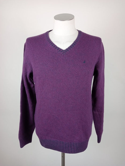 BROOKSFIELD MAGLIONE UOMO Tg. 52 MAN SWEATER CASUAL VINTAGE LANA WOOL